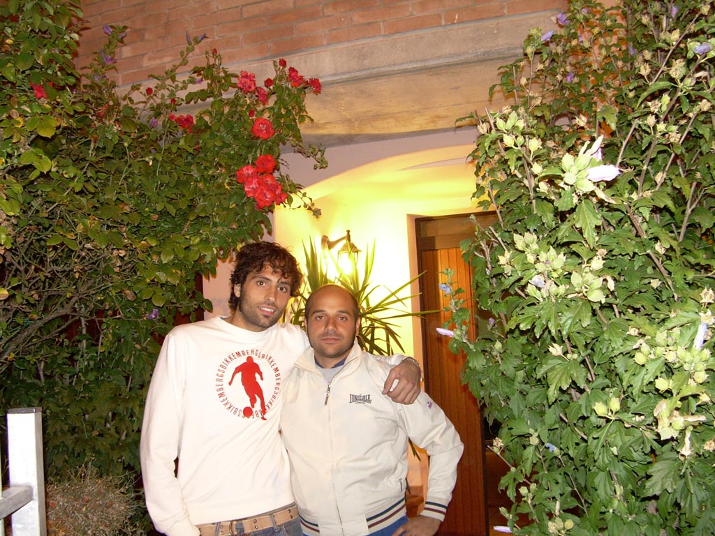 io e Leo fuori casa